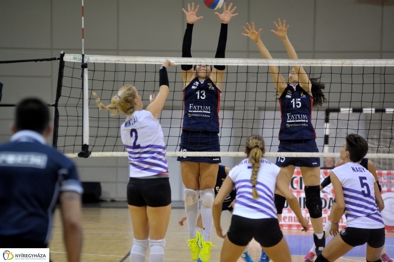 Fatum Nyíregyháza - Újpest női röpi - fotó Szarka Lajos