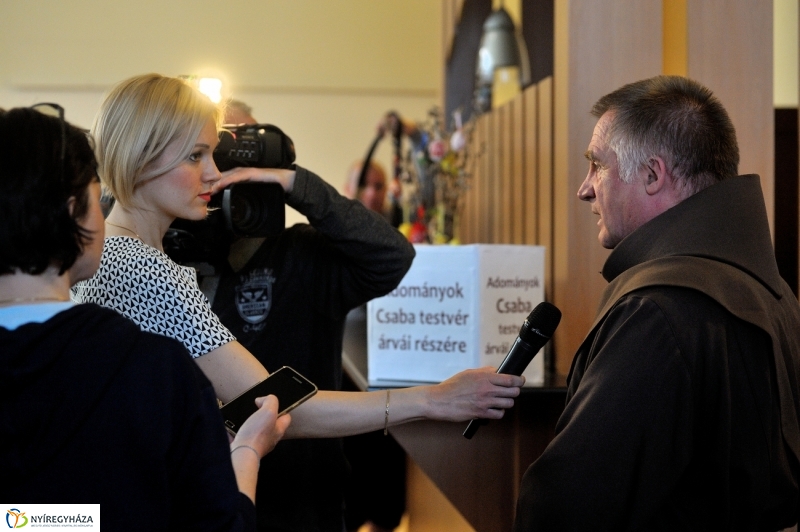 Böjte Csaba Nyíregyházán - fotó Szarka Lajos