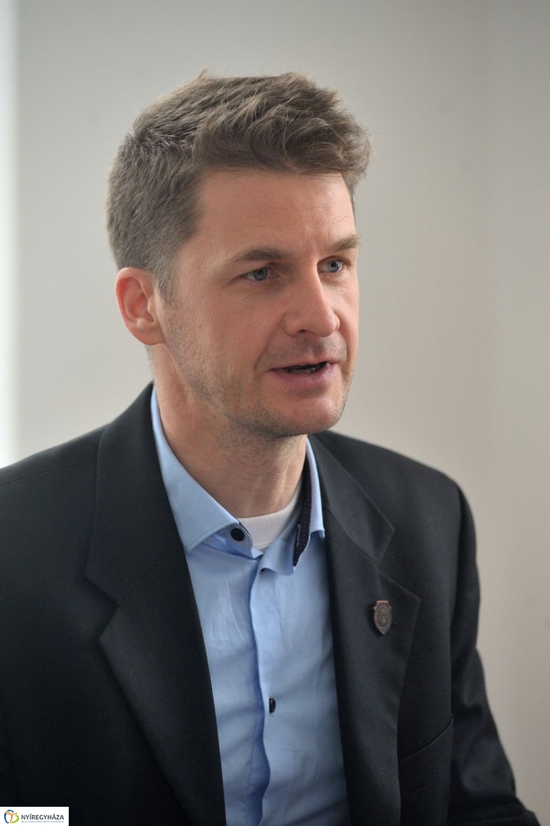 Diákolimpia kézilabda sajtótájékoztató - fotó Szarka Lajos