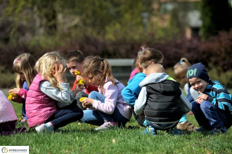 Tavaszi délelőtt a Katica csoporttal - fotó Szarka Lajos