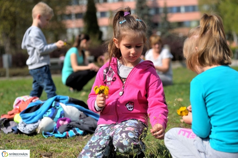 Tavaszi délelőtt a Katica csoporttal - fotó Szarka Lajos