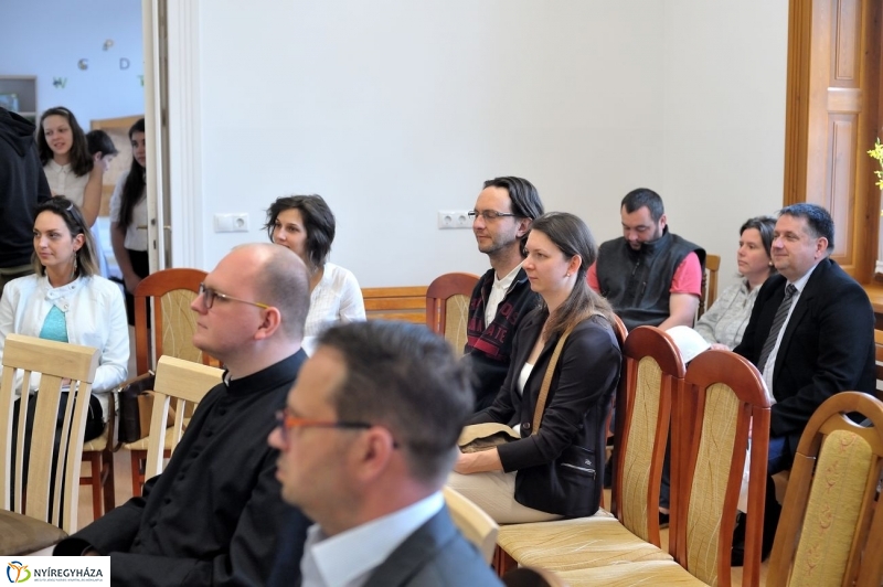 Katolikus óvoda alapkő letétele -fotó Szarka Lajos