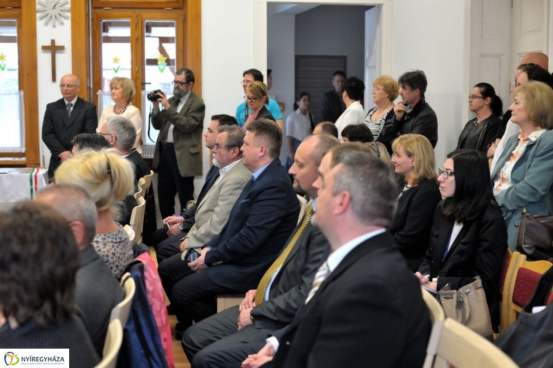 Katolikus óvoda alapkő letétele -fotó Szarka Lajos