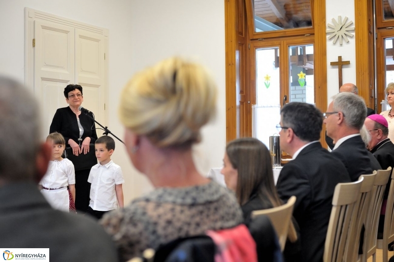 Katolikus óvoda alapkő letétele -fotó Szarka Lajos