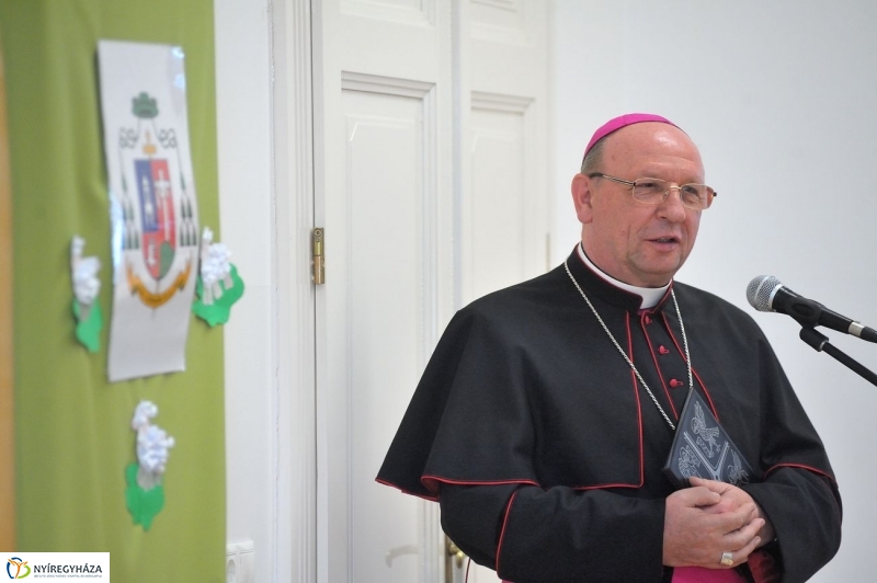 Katolikus óvoda alapkő letétele -fotó Szarka Lajos