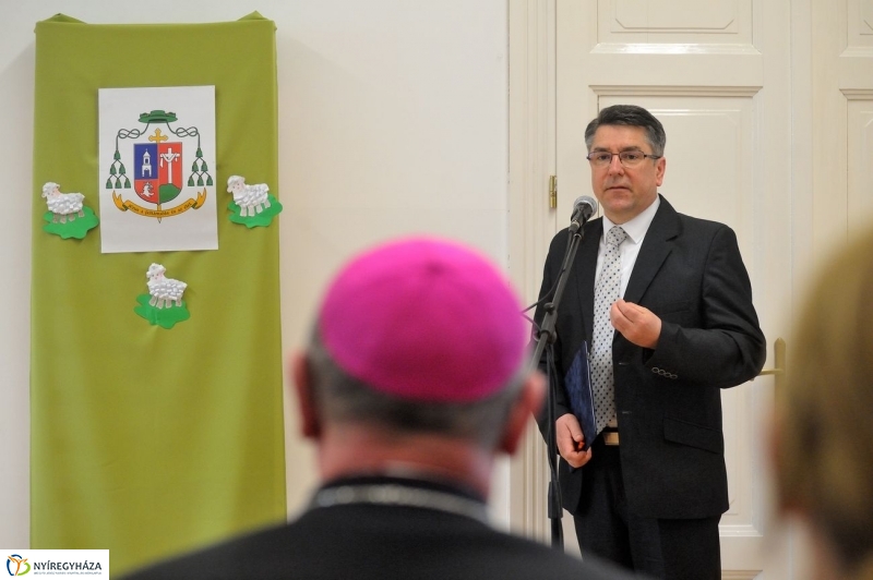 Katolikus óvoda alapkő letétele -fotó Szarka Lajos