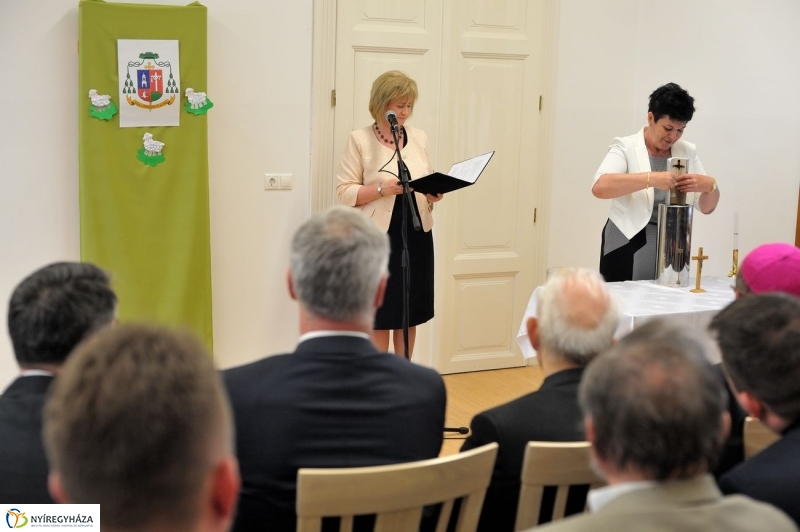 Katolikus óvoda alapkő letétele -fotó Szarka Lajos