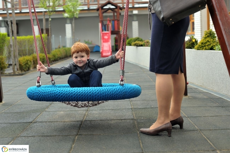 Katolikus óvoda alapkő letétele -fotó Szarka Lajos