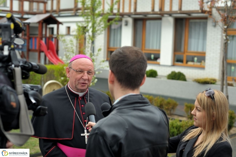 Katolikus óvoda alapkő letétele -fotó Szarka Lajos