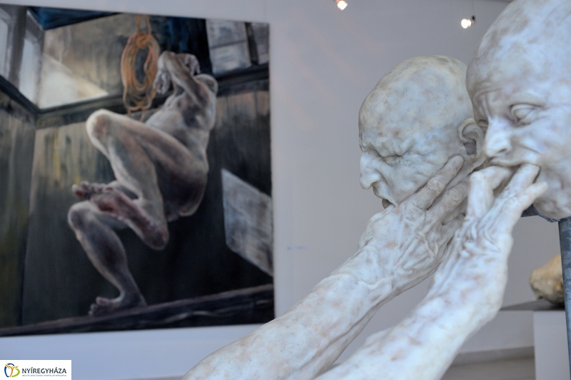 Virgilius Moldovan kiállítása - fotó Szarka Lajos