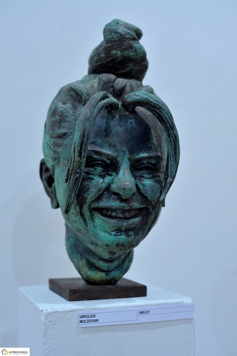 Virgilius Moldovan kiállítása - fotó Szarka Lajos