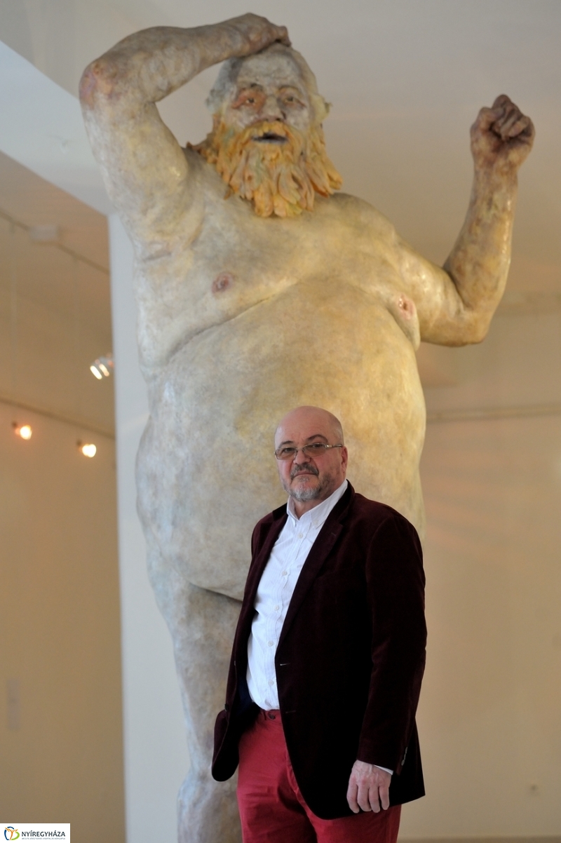 Virgilius Moldovan kiállítása - fotó Szarka Lajos