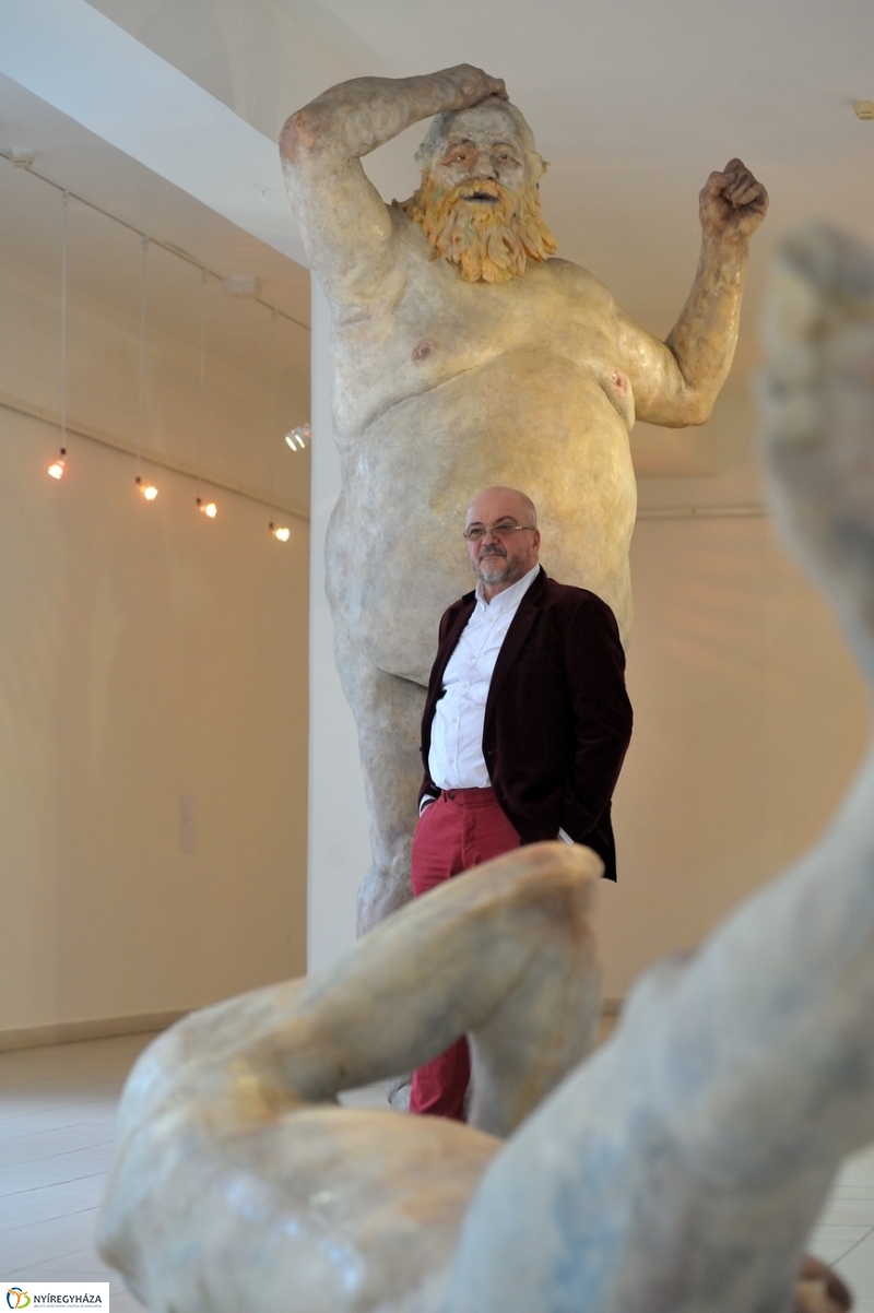 Virgilius Moldovan kiállítása - fotó Szarka Lajos