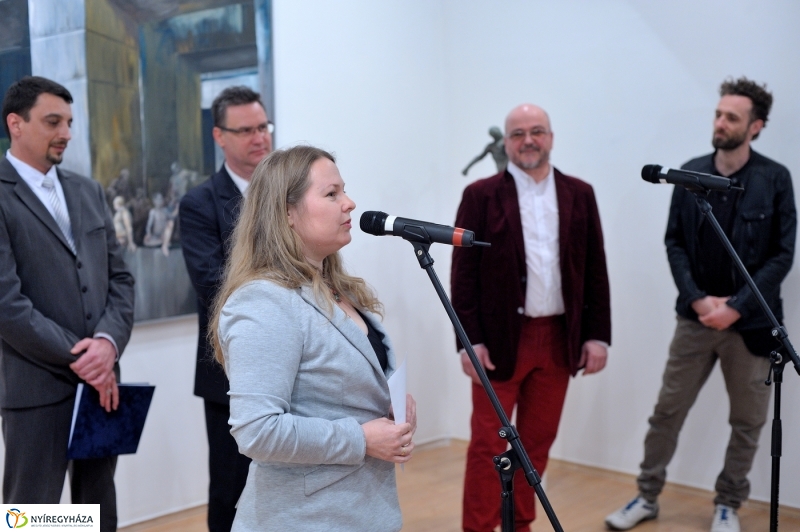 Virgilius Moldovan kiállítása - fotó Szarka Lajos