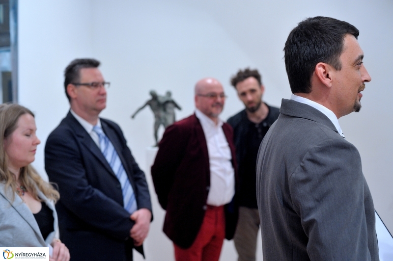 Virgilius Moldovan kiállítása - fotó Szarka Lajos