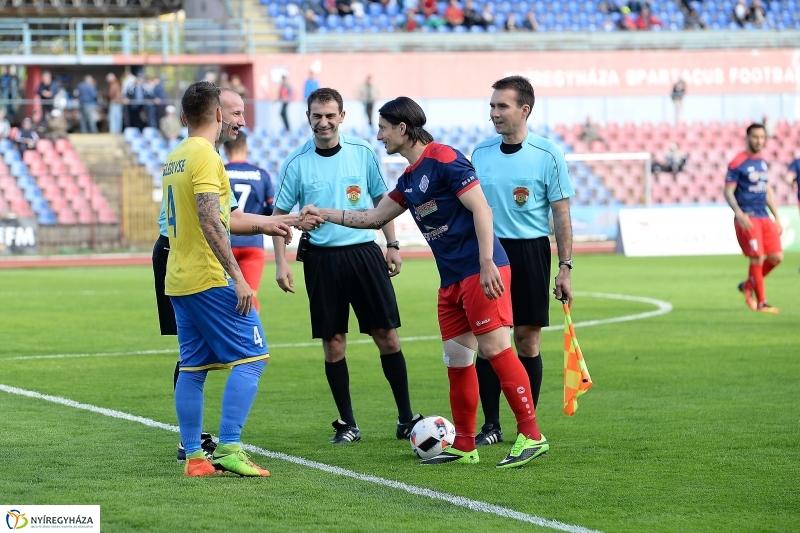 Szpari-Cegléd labdarúgó mérőzés