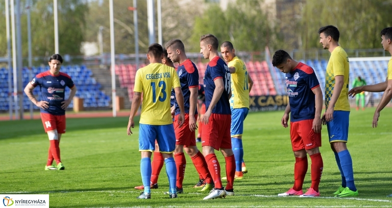 Szpari-Cegléd labdarúgó mérőzés