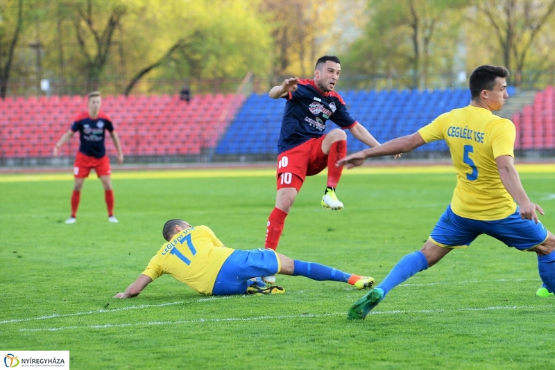 Szpari-Cegléd labdarúgó mérőzés
