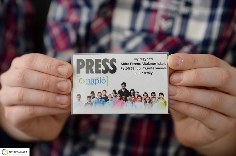 A Petőfisek a Napló szerkesztőségében jártak