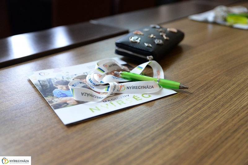 Lengyel diákok a Városházán