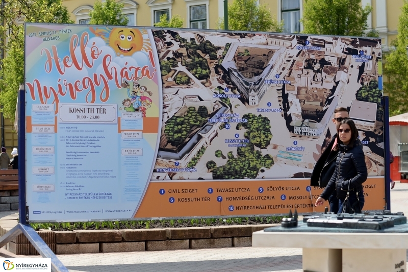 Helló Nyíregyháza 2017- séta a belvárosban-fotó Trifonov Éva