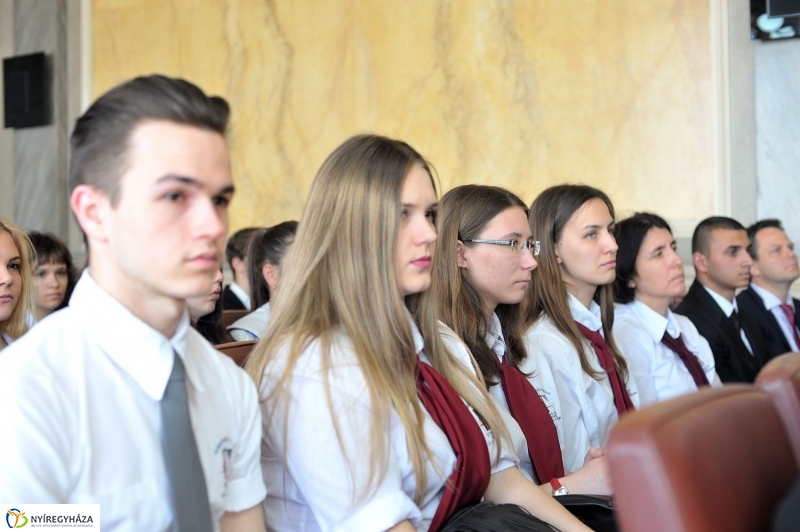 Központi Ballagási Ünnepség a Városházán - fotó Szarka Lajos