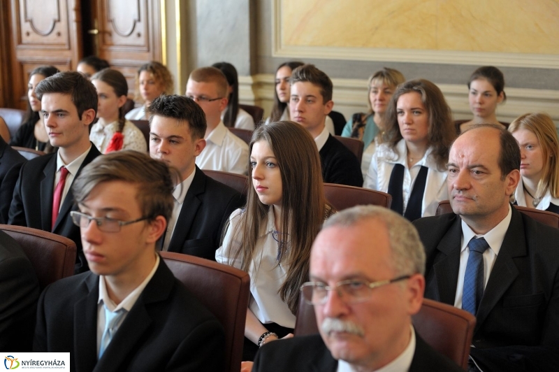 Központi Ballagási Ünnepség a Városházán - fotó Szarka Lajos