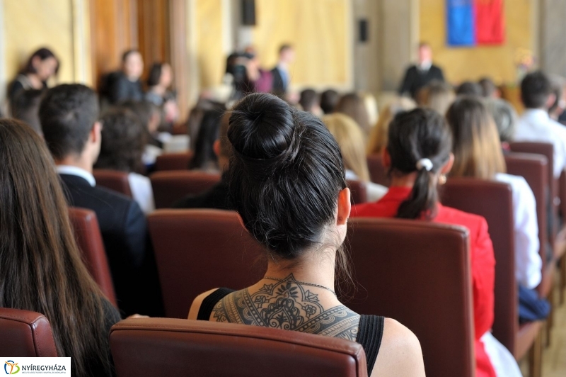 Központi Ballagási Ünnepség a Városházán - fotó Szarka Lajos