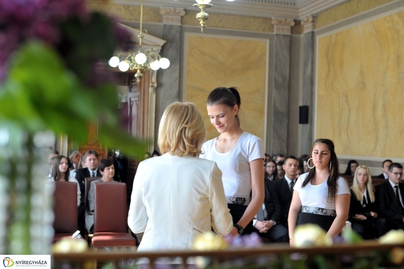 Központi Ballagási Ünnepség a Városházán - fotó Szarka Lajos