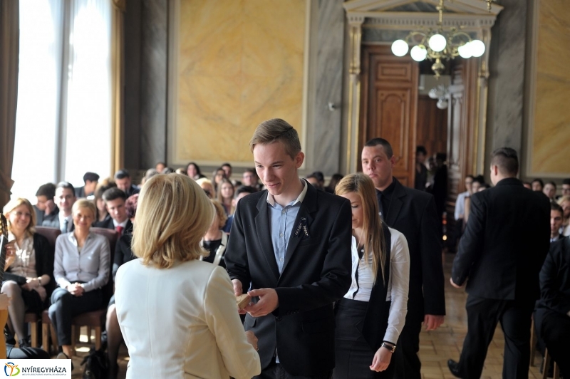 Központi Ballagási Ünnepség a Városházán - fotó Szarka Lajos