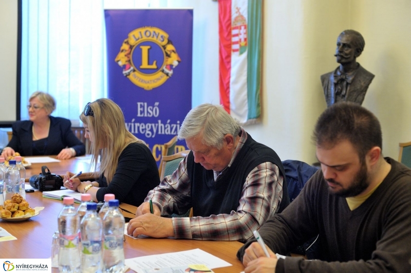 Lions sajtótájékoztató a kórházban - fotó Szarka Lajos