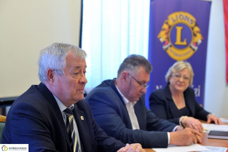 Lions sajtótájékoztató a kórházban - fotó Szarka Lajos