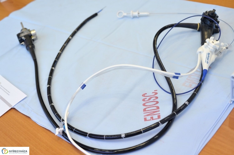 Diagnosztikai adomány a kórháznak - fotó Szarka Lajos