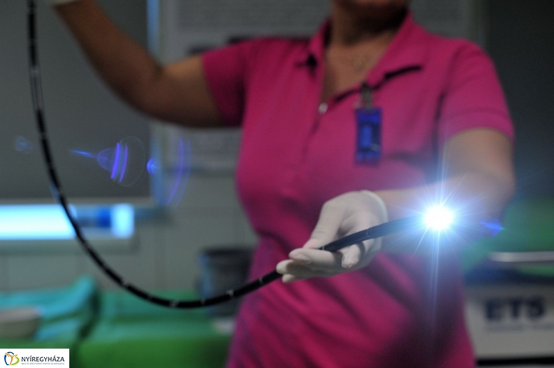 Diagnosztikai adomány a kórháznak - fotó Szarka Lajos