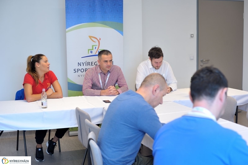 Röplabda sajtótájékoztató - fotó Szarka Lajos