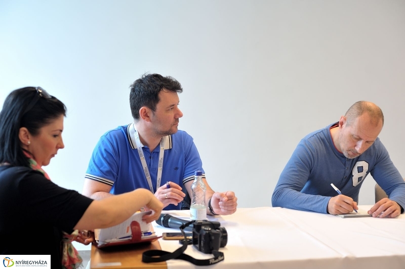 Röplabda sajtótájékoztató - fotó Szarka Lajos