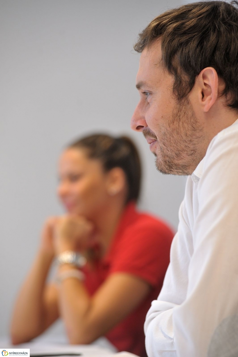 Röplabda sajtótájékoztató - fotó Szarka Lajos