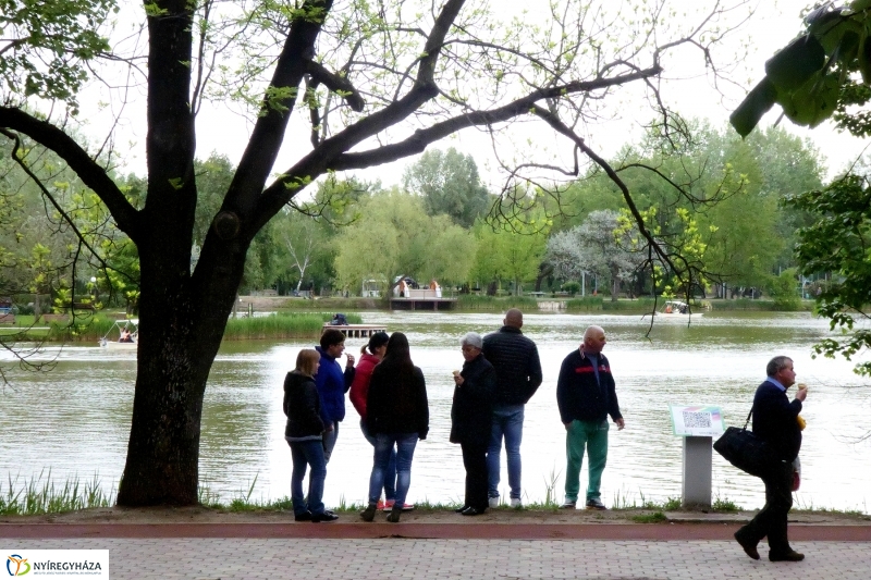 Április utolsó napja Sóstón - Szarka Lajos