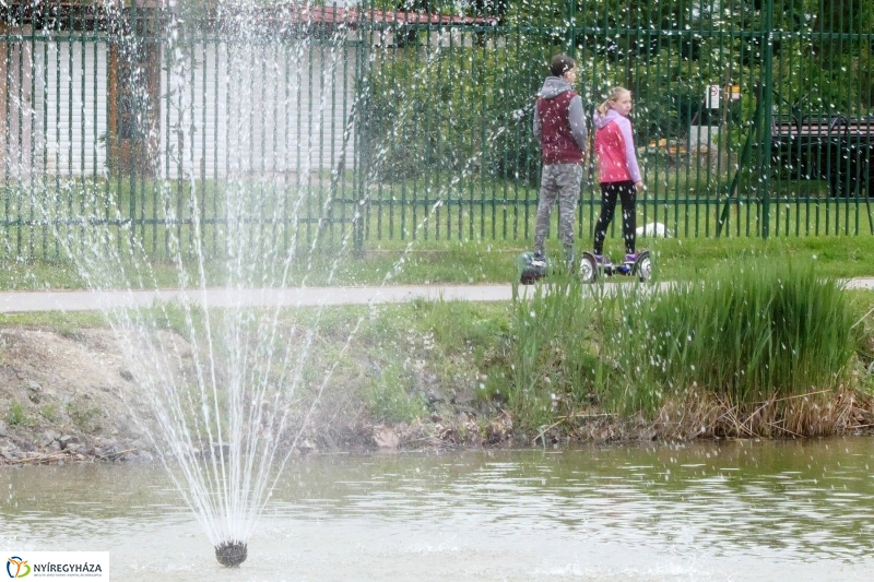 Április utolsó napja Sóstón - Szarka Lajos