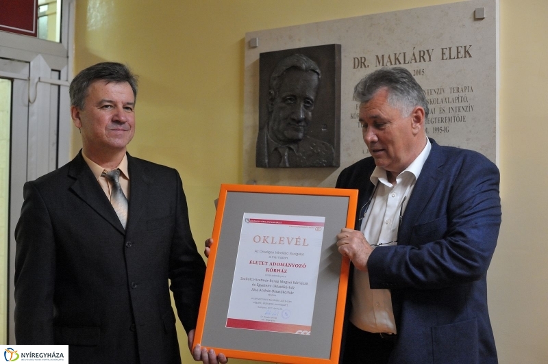 Életet Adományozó Kórház - fotó Szarka Lajos