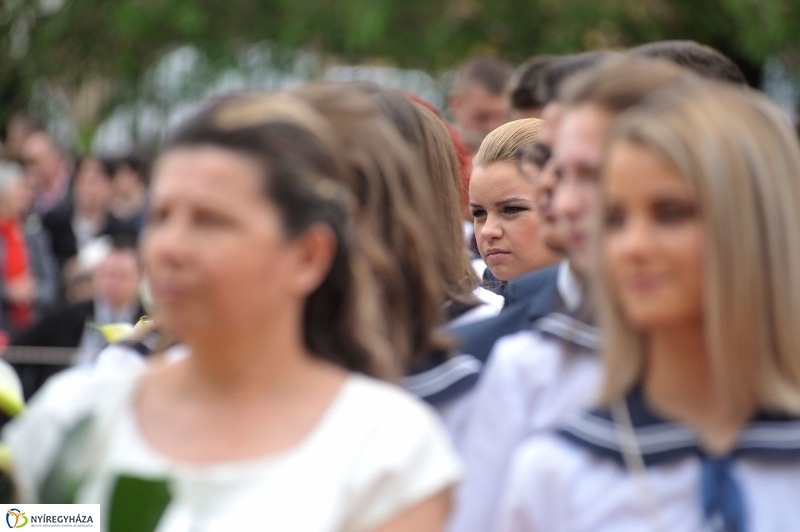 Ballagás a Vasvári gimiben - fotó Szarka Lajos