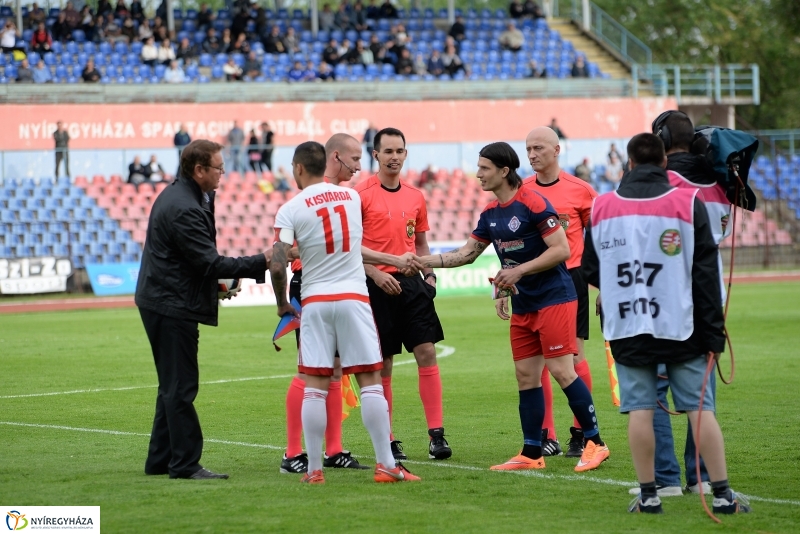 Szpari-Kisvárda labdarúgó mérkőzés