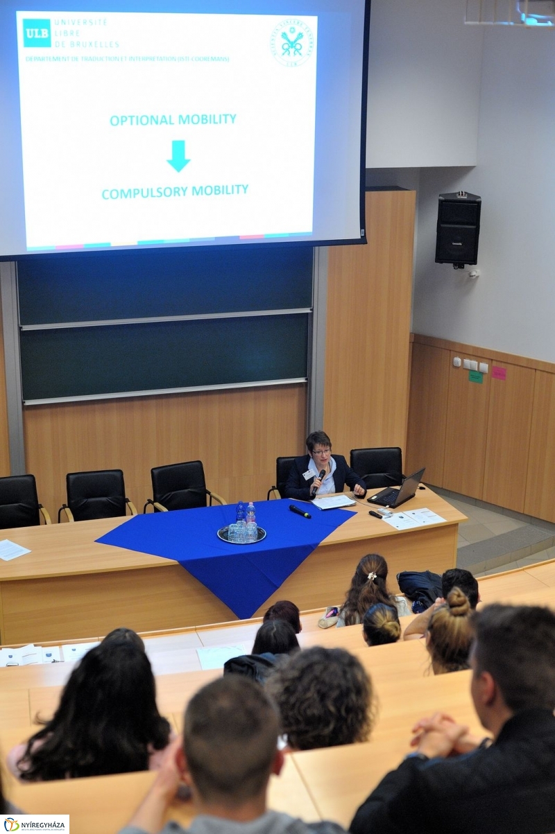 ERASMUS az egyetemen - fotó Szarka Lajos