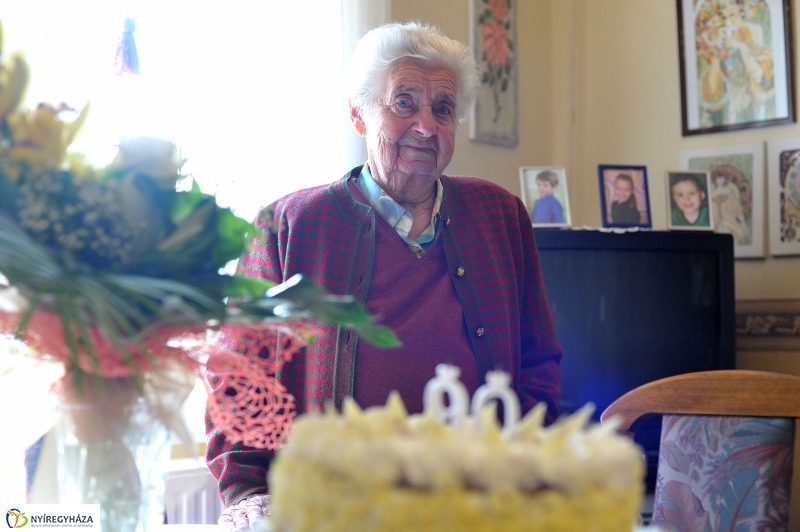 Szépkorú köszöntése - Szmolár Andrásné - fotó Szarka Lajos