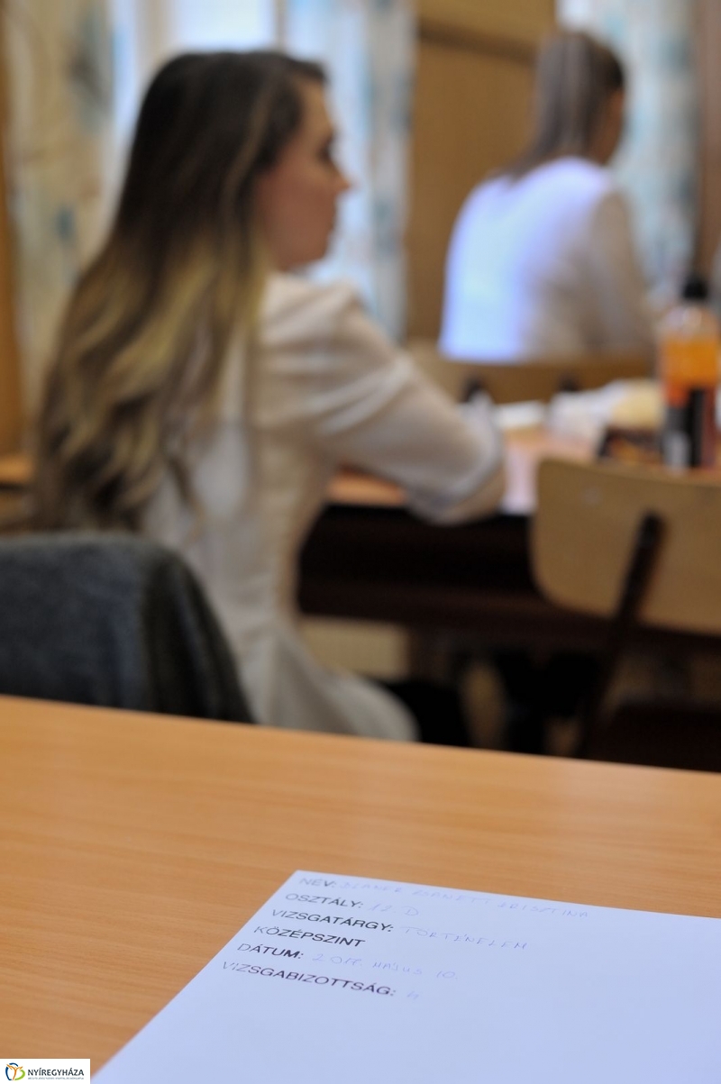 Írásbeli érettségi történelemből a Kölcsey gimiben- Szarka Lajos