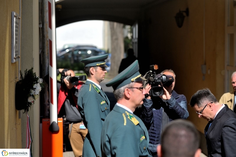 Emlékünnepség a NAV-nál - fotó Szarka Lajos