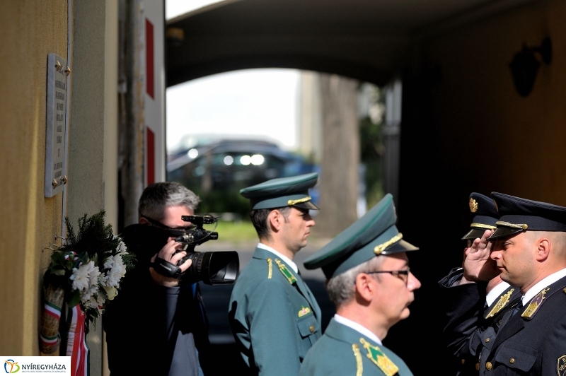 Emlékünnepség a NAV-nál - fotó Szarka Lajos