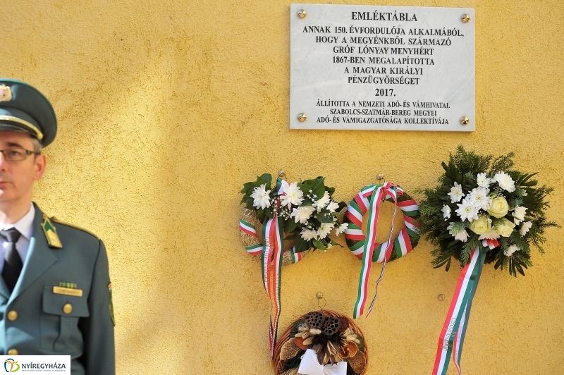 Emlékünnepség a NAV-nál - fotó Szarka Lajos