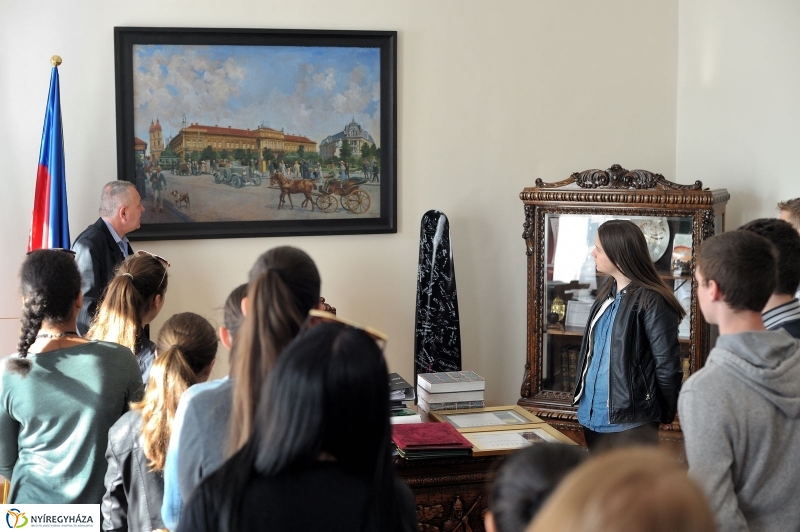 Történelem óra a Városházán - fotó Szarka Lajos