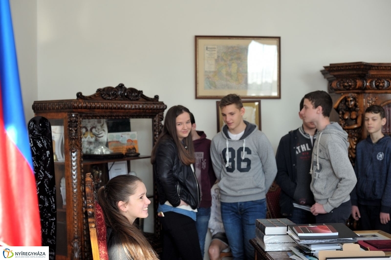 Történelem óra a Városházán - fotó Szarka Lajos